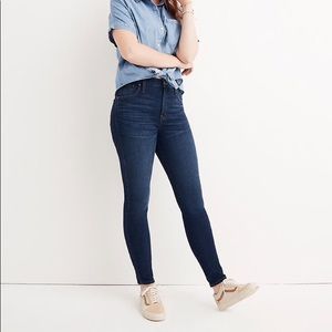 Madewell 10” high rise skinny Hayes wash 28